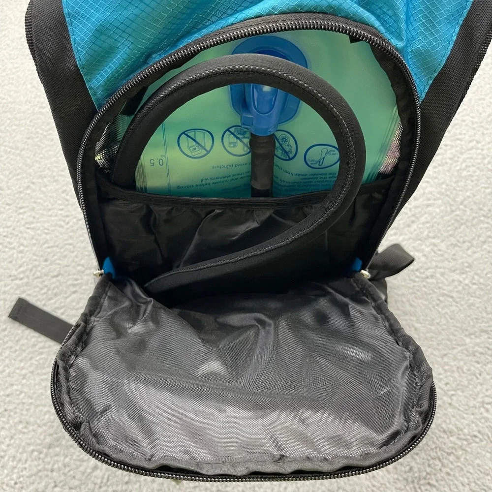 OlarHike Blue Insulated Hydration Backpack Bag w/ 2L Leak-Proof Water Bladder